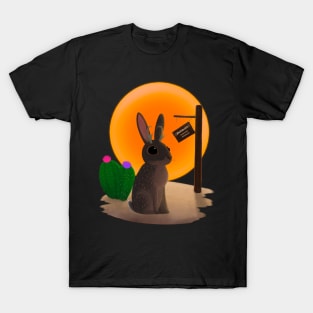 Jackalope! Travel Plaque T-Shirt